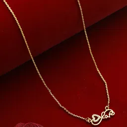 Jazz and Sizzle Gold-Plated Brass Chain image 1