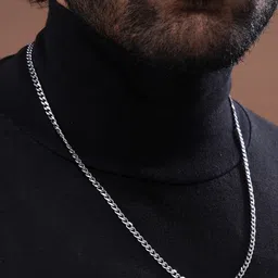 SWASHAA Men Silver-Plated Chain-picture-18