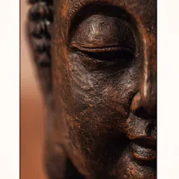 Casperme Brown Buddha Framed Painting Wall Art-image-21