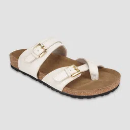 EZOK Men Buckle Detailed Leather Comfort Sandals-picture-23