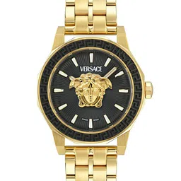 Versace Men Embellished Round Dial Bracelet Style Straps Analogue Watch VE9I00424-picture-23