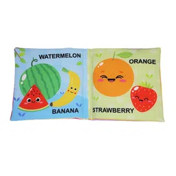 Dreamland Kids My First Cloth Book Fruit & Vegetables with Squeaker & Crinkle Paper-picture-48