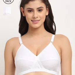 Friskers Pack Of 2 White Balconette Bras-picture-19