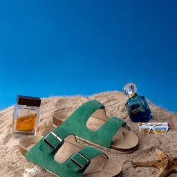 GRIFFIN Buckle Detail Comfort Sandals-picture-21