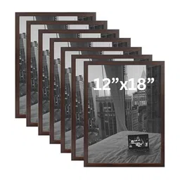 AbhiKalpya Art Studio-Get a vibe Brown 7 Pieces Wall Photo Frames-picture-20