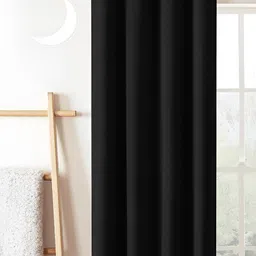 Lunar Days Black Out Door Curtain image 1