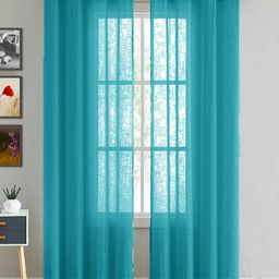 HOMEMONDE Sheer Cotton Door Curtain-picture-1