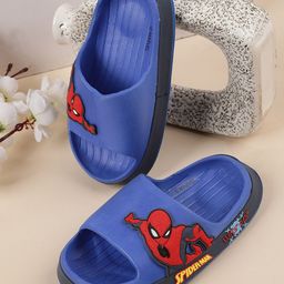 Kids Ville Boys Spider-Man Printed Sliders-picture-14