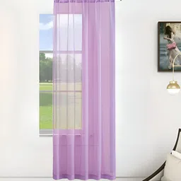 THE CONVERSION Purple Sheer Window Curtain-image-74