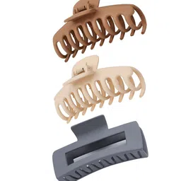 Xivir Set of 3 Rectangular & Jambo Claw Clips-picture-11