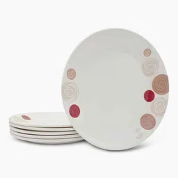 superware Small Plate Set Spiral 7.5 , Stain Free, Glazed Finish, Pure Melamine ,6 nos. image 5