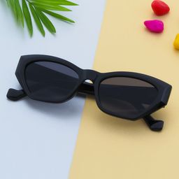 Ted Smith Women Grey Lens & Black Cateye Sunglasses with UV Protected Lens TS-IPEARLS-picture-34