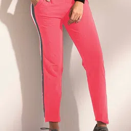 LYRA Women Mid-Rise Relaxed Fit Sports Track Pants-image-62