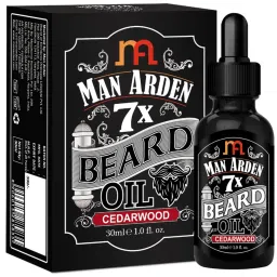 Man Arden 7X Cedarwood Beard Oil image 1