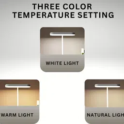 hian Rechargeable 5W LED Table Lamp with Touch Dimming & USB Power Supply, Study Lamp image 5