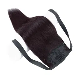 D-Divine Full Head Ribbon Hair Extension Wig Brown 21.6 Inch image 4