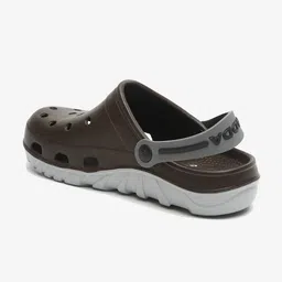 Adda Men Brown Clogs Sandals image 2