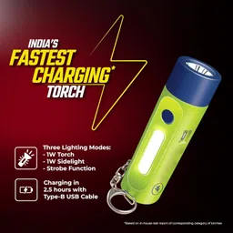 stela Siren DL102 Rechargeable Torch with 100 Decibels (dBA) Personal Safety Alarm Torch-picture-11