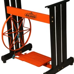 rilson SPECIAL HEAVY STAND TABLE OF SEWING MACHINE WITH HEAVY BALANCE WHEEL AND 2 BELTS Manual Sewing Machine image 2