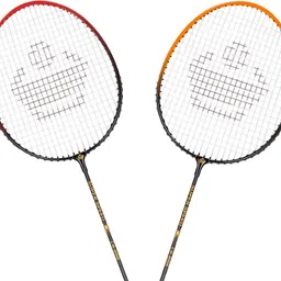 cosco Combo of 6, 2 CB-888 Badminton Racquet, 2 Wrist Band, 2 Full Cover Badminton Kit image 2