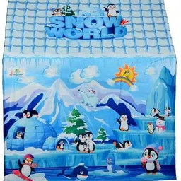 sadguru sales Jumbo Size Extremely Light Weight Kids Play SNOW WORLD Tent House for 3-13 Year Old Girls and Boys (Multicolor). image 3