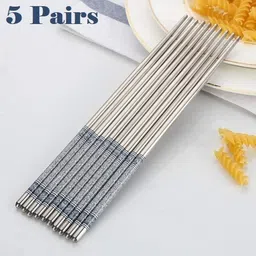 jantrex Cooking, Decorative, Eating, Training Stainless Steel Chinese, Japanese, Korean, Vietnamese Chopstick-picture-30