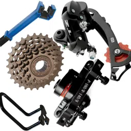 nsv Cycle Brake Disk 6 Speed Freewheel ,Simple Derailleur With Guard& Brush Bicycle Brake Disk-picture-18