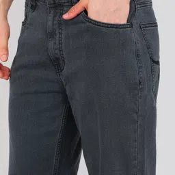 roadster Men Regular Mid Rise Grey Jeans image 5