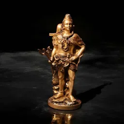 fabzie Gold Marbel and Resin Shivji with Shivling image 4