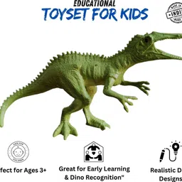 chutti toys 4 Pcs Realistic Dinosaur Toys for Kids | Educational Jurassic Gift Toys image 3