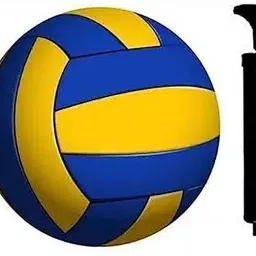 bunnymart Volleyball - Size: 4 (Pack of 1, Blue, Yellow) Volleyball - Size: 5-picture-25