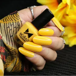 Moraze Combo Of Nail Paint 5ml & Bronzer Brush - Sun image 2