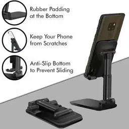 TECKLE Compact Foldable Mobile Stand for Desk & Travel – Adjustable Angle Design – Q106 Mobile Holder image 2