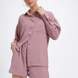glitchez Shirt Regular Shorts Co-ords Set-picture-31
