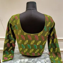 sanvi vogue Round Neck Women Blouse image 2