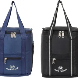 good friend Storage Insulated Lunch Tiffin Bag for Office School Picnic Carry Bag Combo Waterproof Lunch Bag-picture-25