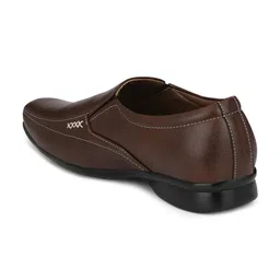 RL Rocklin Men Brown Formal Slip-Ons image 4