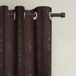 Aura  2 Pieces Polyester Blackout Door Curtains image 5