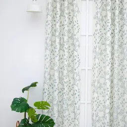 Ariana  Embroidered Polyester Long Door Curtain image 3