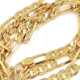 Anujeet Fashion Hub Gold Plated Chain image 2