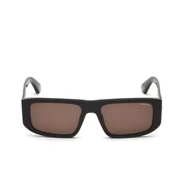 Police Men Rectangle Sunglasses with UV Protected Lens-SPLL13K55700YSG image 4