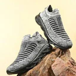 luvleo Plus Size Men's Slip-On Blade Sneakers | Soft Sole Outdoor Shoes Sneakers For Men-picture-20