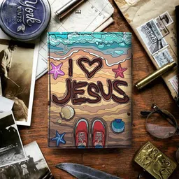 di-kraft Printed Designer leather cover Diary with Lock For Office|Gift|SIZE 5*7 INCHES A5 Diary unruled 200 Pages image 2