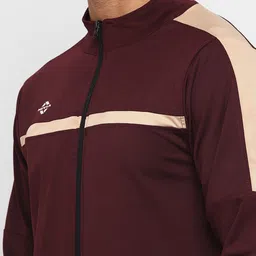 NIVIA Colourblocked Mock Collar Tracksuit image 5