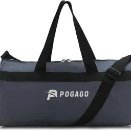 pogago 9.8 L Gym Duffel Bag - Duffle bag Polyester Side Mesh Pocket, Gym Duffle Bag (Navy),Capacity-9.8 litres - Grey-picture-38