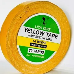 Hair wig tape| Hair patch Tape| Double sided tape | ULTRA HOLD | WALKER TAPE | Medium Hair Toupee,Wig Tape Double Sided Premium (Pack of 1) (Manual)-image-1