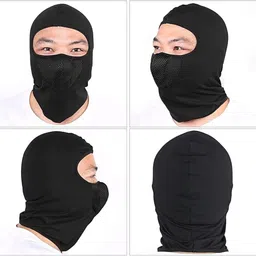 automerak Winter Unisex Outdoor Thermal Fleece Balaclava Hood and Stopper Face Mask Decorative Mask-picture-44