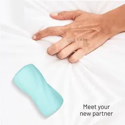 kaiasha Blue Stroker for Men,Non-Electric Waterproof, Soft Massager image 4