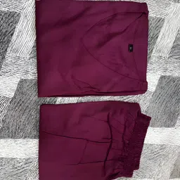 istocan Women Solid Cotton Rayon A-line Kurta image 5