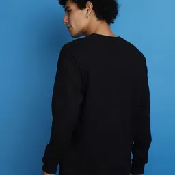 v-mart Men Full Sleeve Printed Hooded Sweatshirt image 3